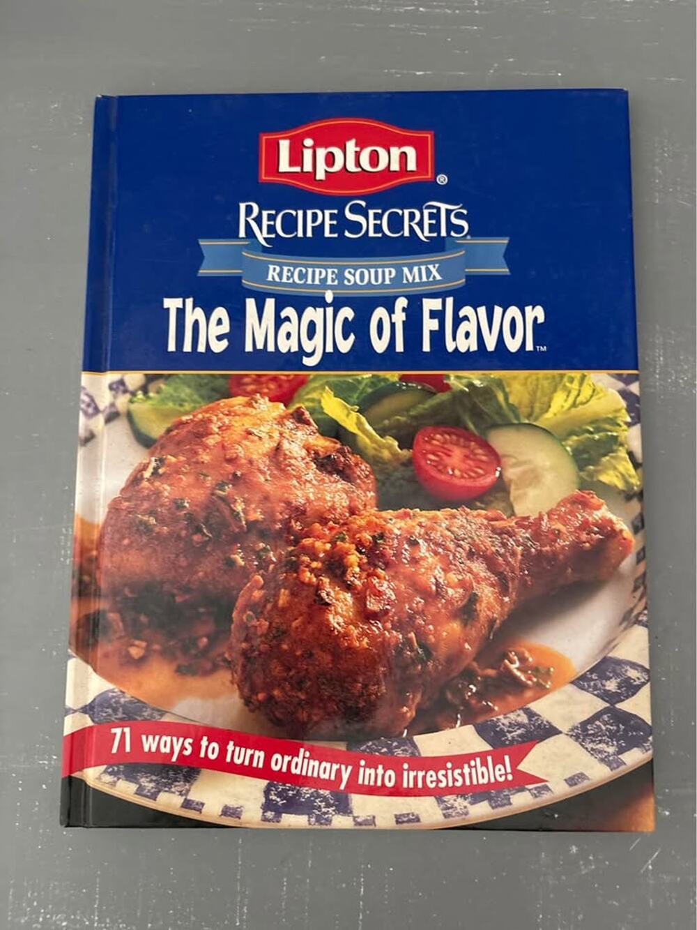 Lipton Recipe Secrets Soup Mix Magic Of Flavor 1999 Cookbook